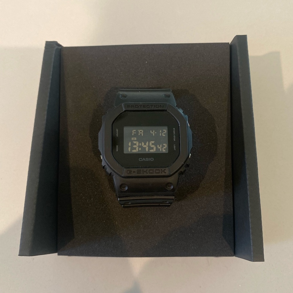 Casio G Shock- Black DW5600BB-1